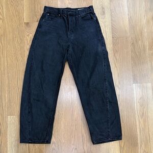 Gap Curvy High Rise Barrel Jeans